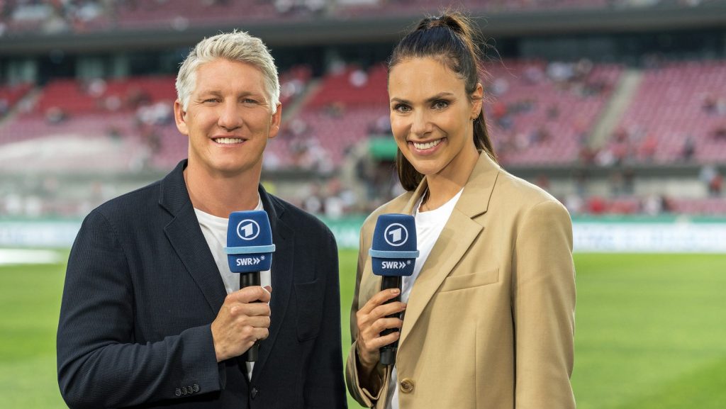 Bastian Schweinsteiger und Esther Sedlaczek