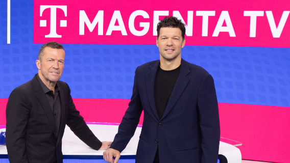 Lothar Matthäus (l.) und Michael Ballack